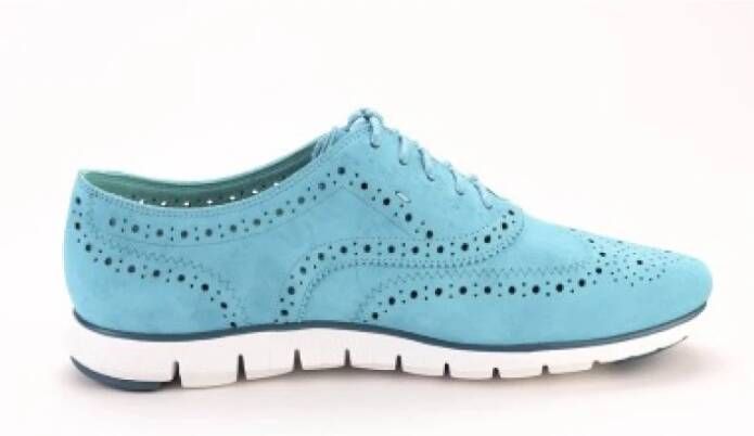 Cole Haan Dames Leren Schoenen Blue Dames