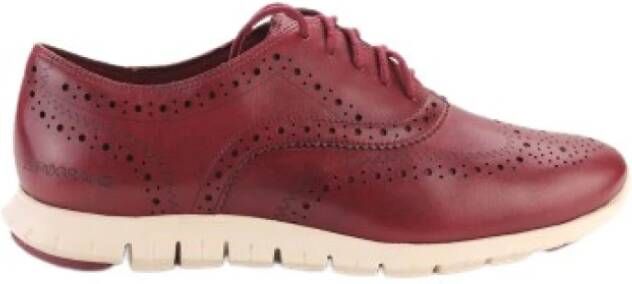 Cole Haan Dames Leren Schoenen Red Dames