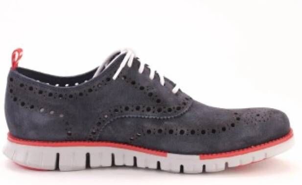 Cole Haan Heren leren schoenen Blue Heren