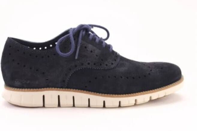 Cole Haan Heren leren schoenen Blue Heren