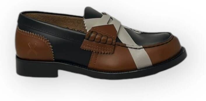 College Klassieke Loafers voor Heren Brown Dames