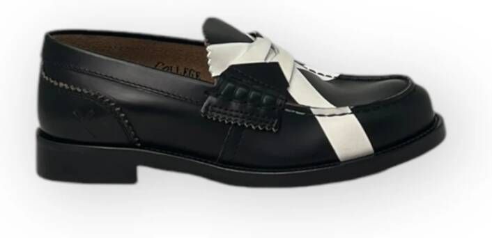 College Klassieke Loafers voor Stijl Black Dames