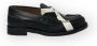 College Klassieke Loafers voor Stijl Black Dames - Thumbnail 1