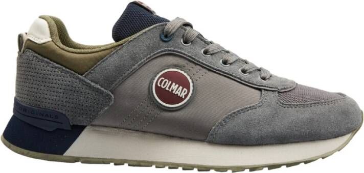 Colmar Grijze Sneakers Travis Authentic Urban Stijl Gray Heren