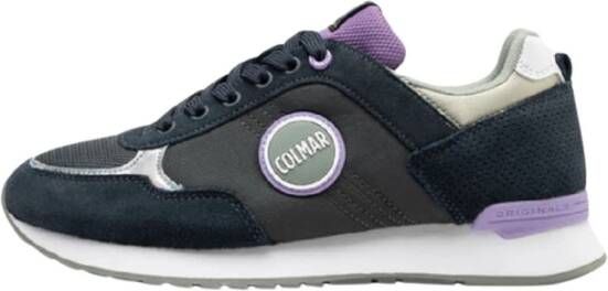 Colmar Lila Sneakers met Iridescent Detail Purple Dames