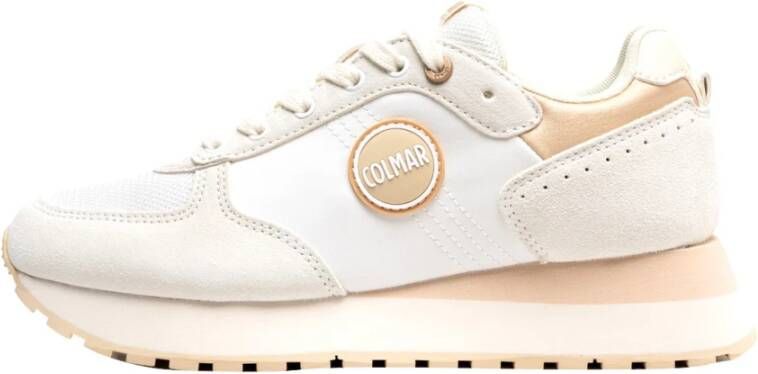 Colmar Originele Sneakers met Textuur Nylon Beige Dames