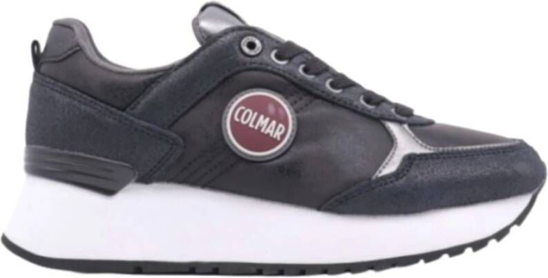 Colmar Travispunk High Outsole Sneaker Zwart Black Dames