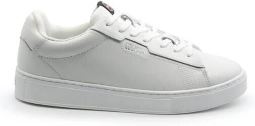 Colmar Witte Herenschoenen met Logo Details White Heren