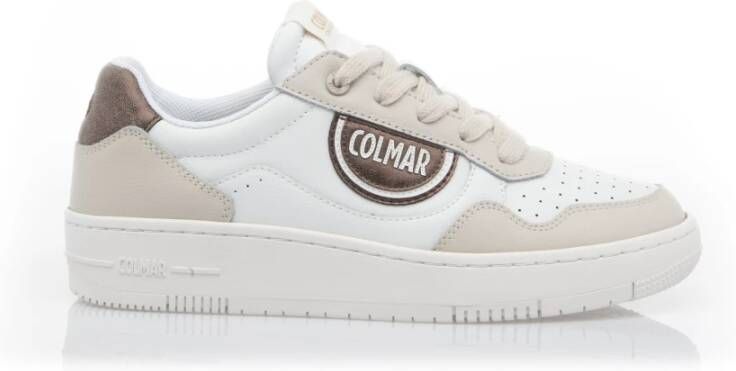 Colmar Witte Sneakers Austin Classic Stijl White Dames