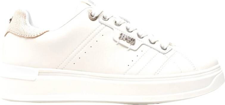 Colmar Witte Sneakers Clayton Bleekmiddel White Dames