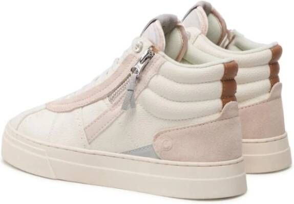 Colmar Witte Sneakers Gerecyclede Materialen Vetersluiting White Dames