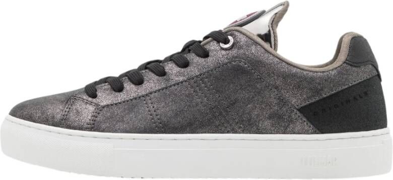 Colmar Zwarte Sneakers Leer Polyester Synthetisch Black Dames