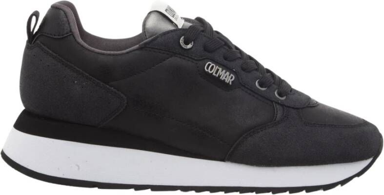 Colmar Zwarte Sneakers Travis Punk Wintercollectie Black Dames