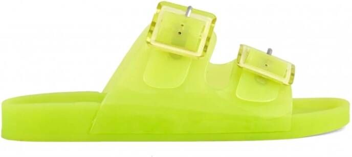 Colors of California Jelly Sandaal Slip-On Zomerschoenen Green Dames