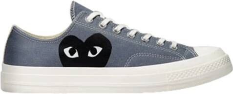 Comme des Garçons Play Grijze Sneakers Stijlvol Modern Veelzijdig Gray