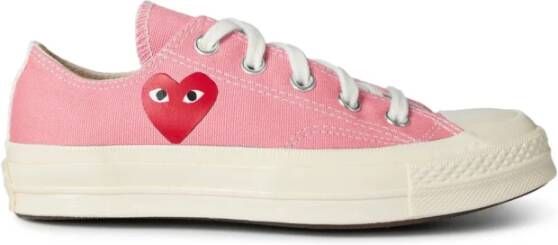 Comme des Garçons Chuck 70 OX Sneakers Aardbei Rood Pink Dames