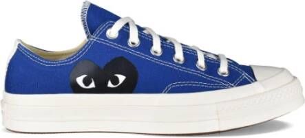 Comme des Garçons Chuck Taylor lage sneakers Blue Dames