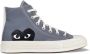 Comme des Garçons Grijze Canvas Chuck Taylor High-Top Sneakers Grijs Dames - Thumbnail 1