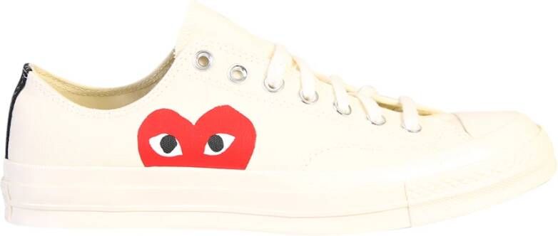 Comme des Garçons Play Converse Chuck Taylor All Star 70 Low Wit EU 45 White