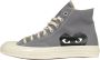 Comme des Garçons Play Big Heart Ct70 Hi-Top Sneakers Gray Heren - Thumbnail 1