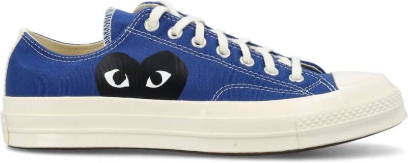 Comme des Garçons Play Blauwe Chuck 70 CDG OX Sneakers Blue Heren