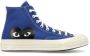 Comme des Garçons Play Blauwe Chuck 70 CGD Hi Sneakers Blue Heren - Thumbnail 1