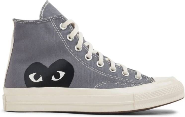 Comme des Garçons Play Chuck 70 High-Top Sneakers Grijs Gray