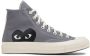 Comme des Garçons Play Chuck 70 High-Top Sneakers Grijs Gray Heren - Thumbnail 1