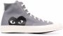 Comme des Garçons Play Grijze Heart Ct70 Hi Top Sneakers Gray Heren - Thumbnail 1