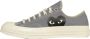 Comme des Garçons Play Hart Lage Top Sneakers Gray Heren - Thumbnail 1