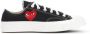 Comme des Garçons Play Rode Hart Lage Top Sneakers Black Dames - Thumbnail 1