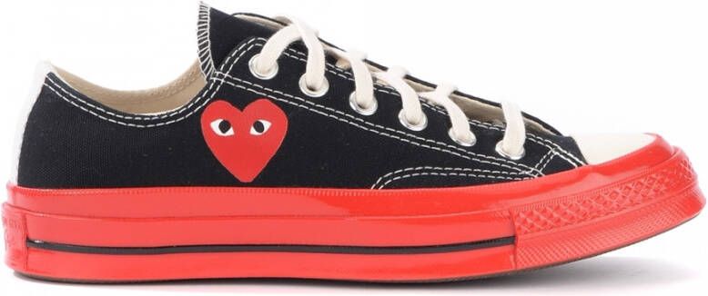 Comme des Garçons Converse Laag Zwart Samenwerking Black Heren