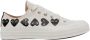 Comme des Garçons Play Stijlvolle Canvas Sneakers voor Mannen White Heren - Thumbnail 1