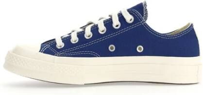 Comme des Garçons Play Stijlvolle Chuck Taylor Sneakers Blue Heren