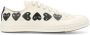 Comme des Garçons Play Witte Multi Heart Low Top Sneakers Beige Heren - Thumbnail 1