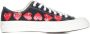 Comme des Garçons Play Zwarte Hart Lage Top Sneakers Black Heren - Thumbnail 1