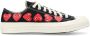 Comme des Garçons Play Zwarte Hartprint Lage Sneakers Black Heren - Thumbnail 1