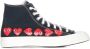 Comme des Garçons Play Zwarte Hartprint Sneakers Black Heren - Thumbnail 1