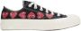 Comme des Garçons Play Zwarte Heart Low-Top Canvas Sneakers Black Dames - Thumbnail 1