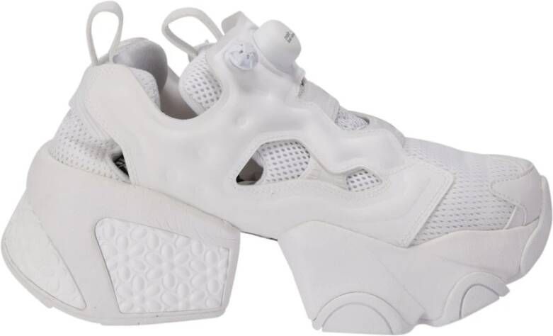 Comme des Garçons Verhoog je sneaker game met damesschoenen White Dames