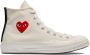 Comme des Garçons Witte Canvas High-Top Sneakers White Heren - Thumbnail 1