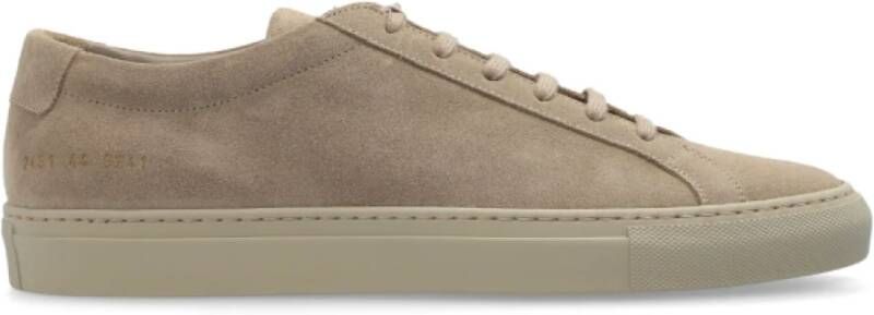 Common Projects Beige Sneakers Beige Heren