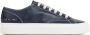 Common Projects Blauwe Leren Lage Sneakers Blue Heren - Thumbnail 1