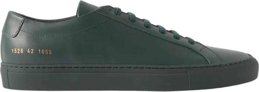 Common Projects Bosgroene Sneakers voor Mannen Green Heren