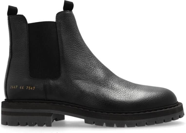 Common Projects Enkellaarzen Chelsea Black Heren