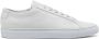 Common Projects Grijze Leren Sneakers Veters Ronde Neus Gray Heren - Thumbnail 1