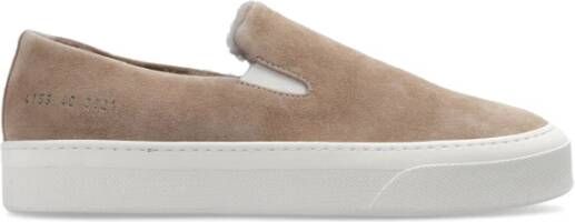 Common Projects Instappers Beige Dames