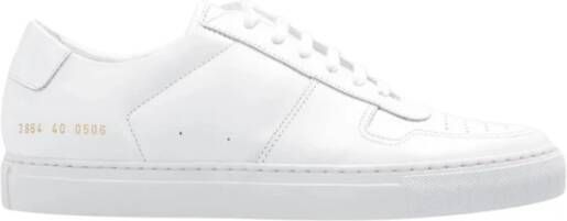 Common Projects Klassieke witte basketbalsneakers White Heren