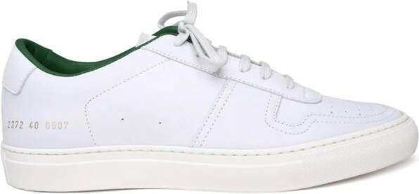 Common Projects Klassieke Witte Leren Lage Sneakers White Heren