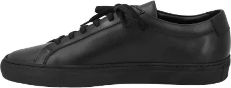 Common Projects Leather sneakers Black Dames